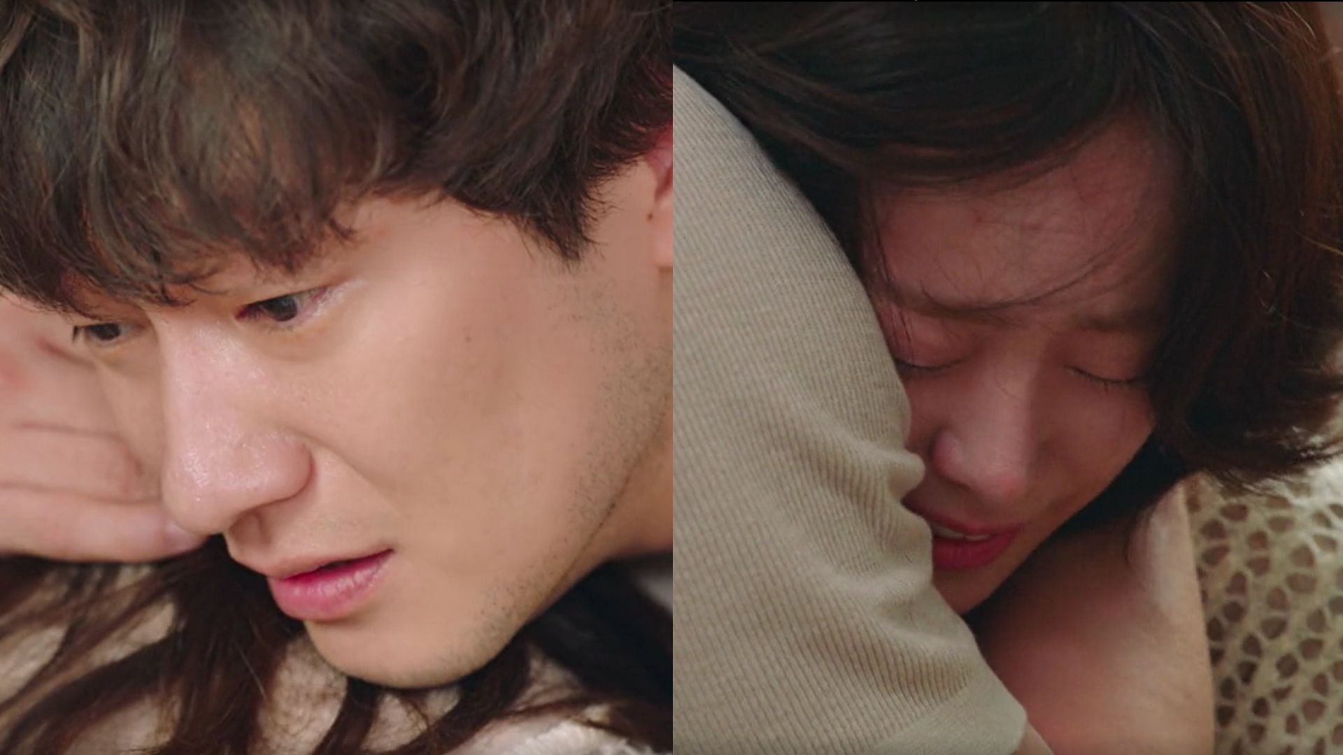 Nak-joon consoles Som-i in Heavenly Ever After (Image via Netflix)